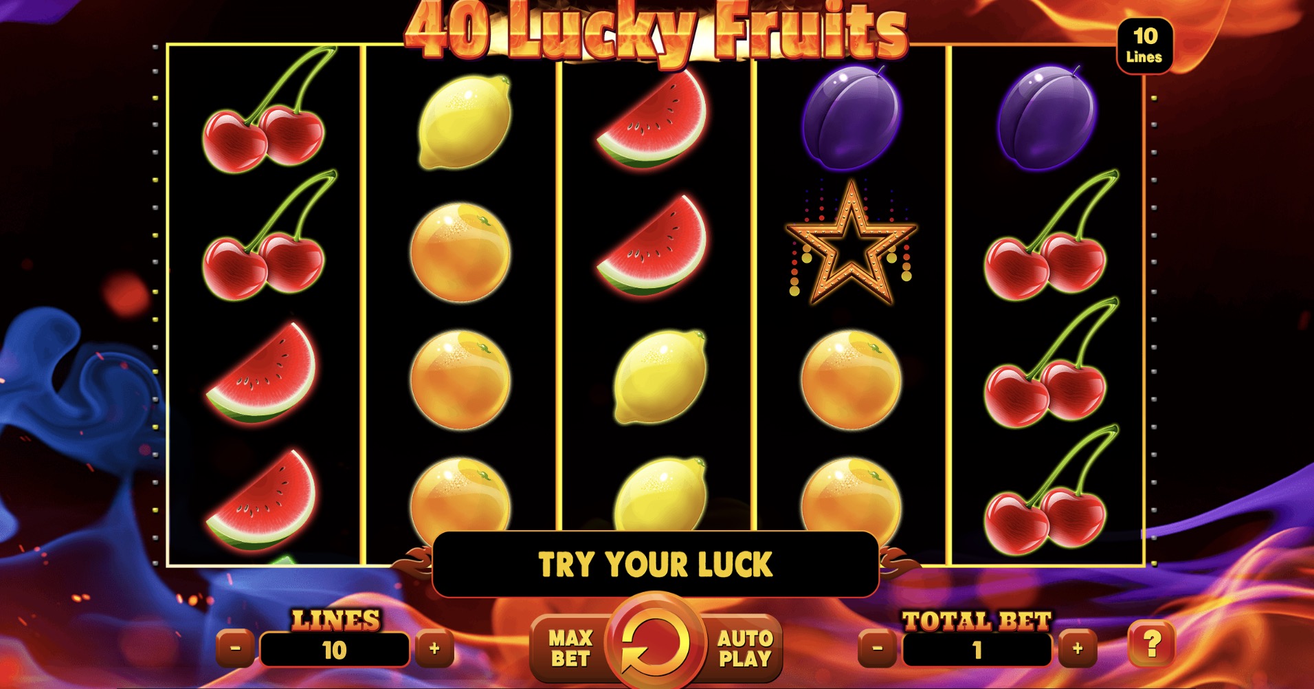   40 Lucky Fruits  Spinomenal  casino Gold